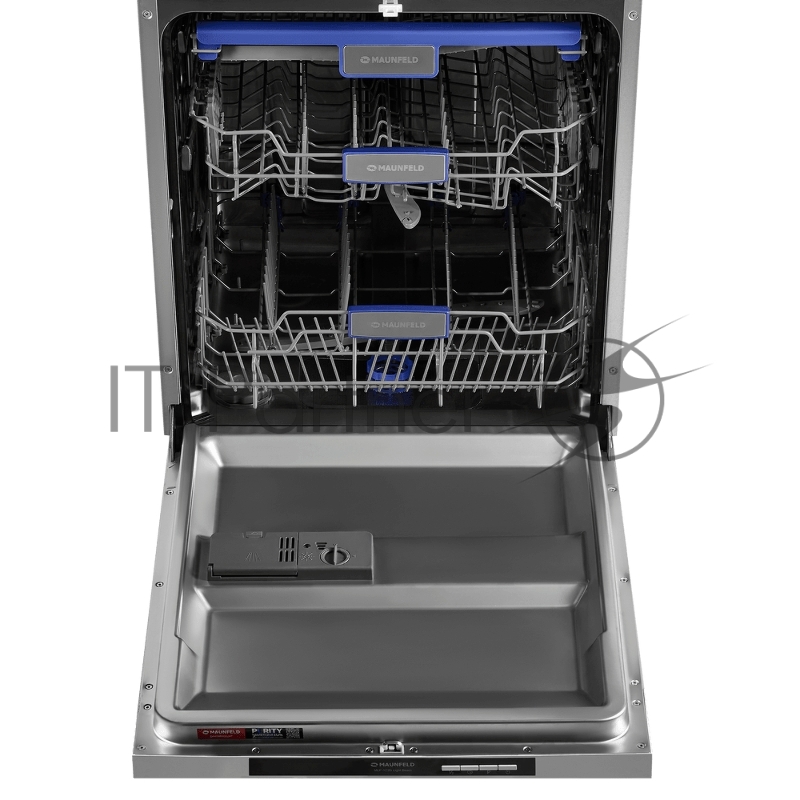 Посудомоечная машина встраиваемая Maunfeld MLP-123D Light Beam полноразмерная, ширина 59.8см, полновстраиваемая, загрузка 14 комплектов