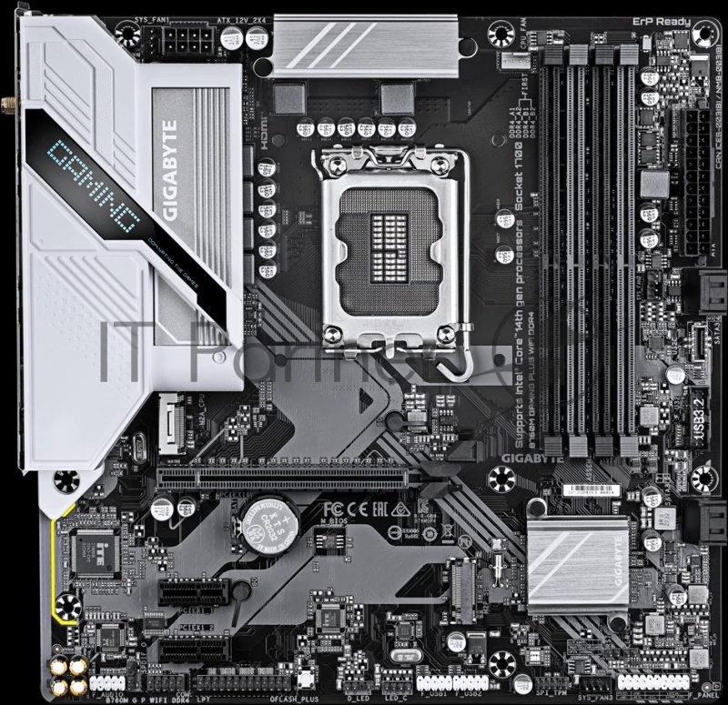 Материнская плата Gigabyte B760M GAMING PLUS WIFI DDR4,