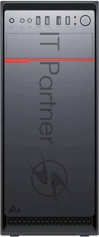 Компьютерный корпус Digma DCC-MD302 черный без БП ATX 1x80mm 3x120mm 2xUSB2.0 2xUSB3.0 audio