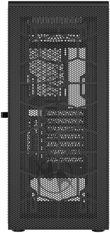 Компьютерный корпус Bloody BD-CC116 черный без БП ATX 8x120mm 1xUSB2.0 1xUSB3.0 audio bott PSU