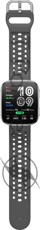 Смарт-часы Amazfit Bip 6 A2435 1.97 TFT корп.угольно-серый рем.серый разм.брасл.:135-195мм (1747005)