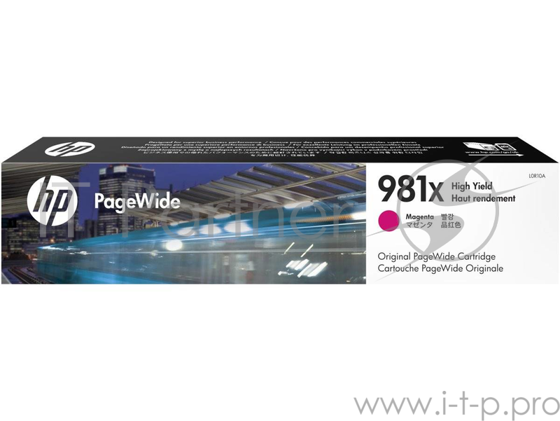 HP 981X Magenta Original PageWide Crtg