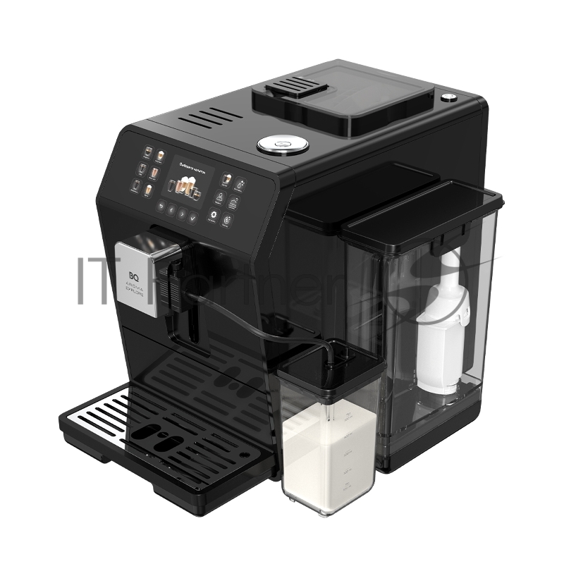 Кофемашина автоматическая BQ CM6001 чёрный, исп. кофе - зерновой/молотый, 1,5 л, 1450 Вт, 19 бар