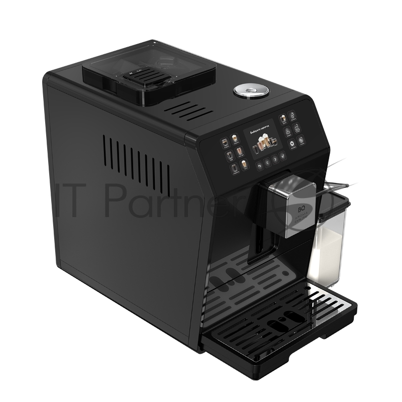 Кофемашина автоматическая BQ CM6001 чёрный, исп. кофе - зерновой/молотый, 1,5 л, 1450 Вт, 19 бар