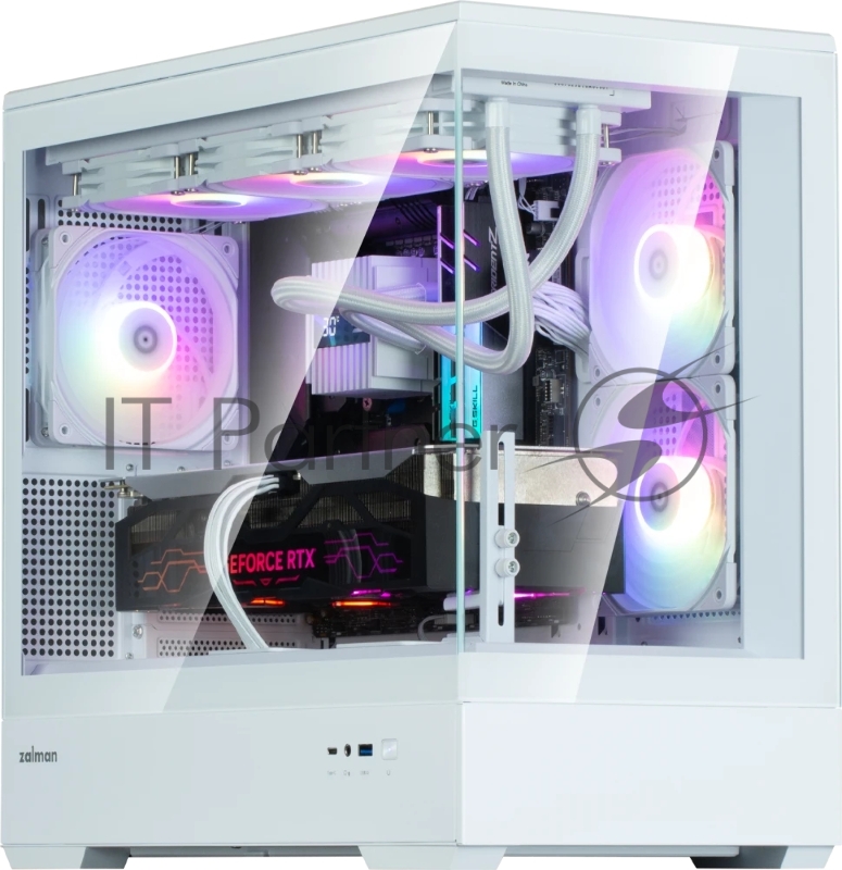 Корпус Zalman Minitower P30 White V2 (mATX, White, без БП)