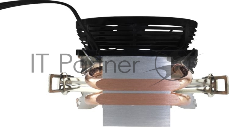 Кулер для процессора AeroCool / Formula Verkho 2 серебристый, 90 мм, алюминий/медь, 2000 об/мин, 25 дБ, 4 pin, 110 Вт, 125 мм