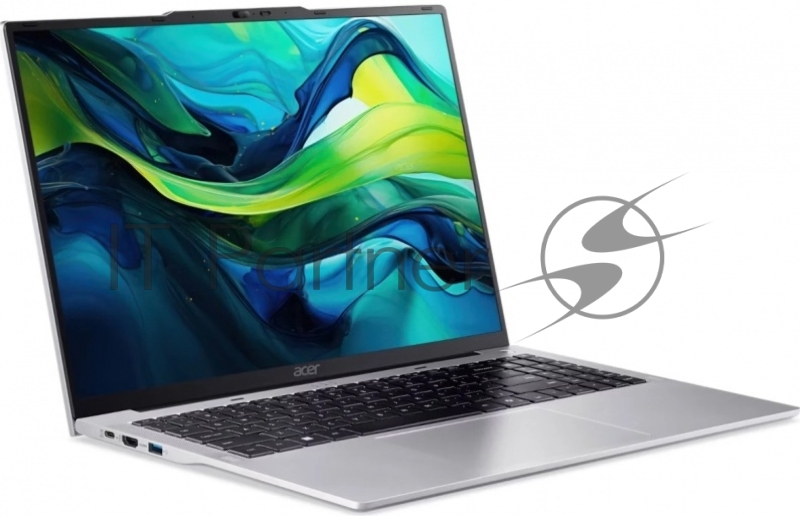 Ноутбук Acer Aspire Lite AL16-52P-31UT 16 WUXGA IPS, Intel Core i3-1305U, 8Gb, 256GB SSD, no OS, серебристый (NX.J5QEM.