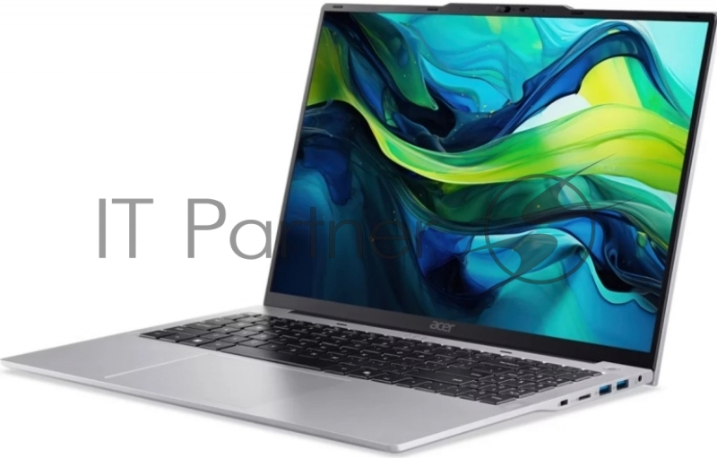 Ноутбук Acer Aspire Lite AL16-52P-31UT 16 WUXGA IPS, Intel Core i3-1305U, 8Gb, 256GB SSD, no OS, серебристый (NX.J5QEM.