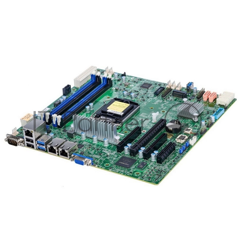 Материнская плата NEW Supermicro Motherboard 1xCPU X12STL 1xXeonE-23**/4xDIMM/6xSATA/C252 RAID 0/1/5/10/2x1Gbe/1xPCIex16+1xPC