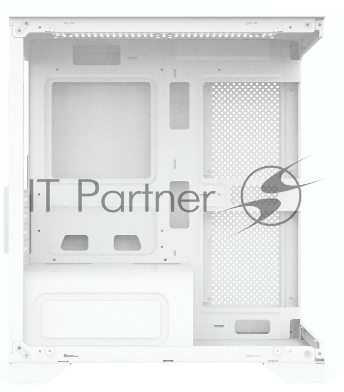 Корпус Bloody BD-CC103F белый без БП mATX 7x120mm 1xUSB2.0 1xUSB3.0 audio bott PSU