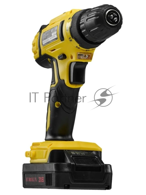 Дрель-шуруповерт аккумуляторная Eurolux ДА-20DU-2