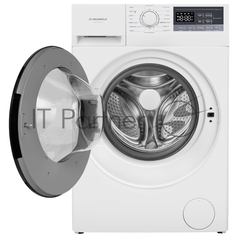 Стиральная машина c инвертором и паром MAUNFELD MFWM148STWH02