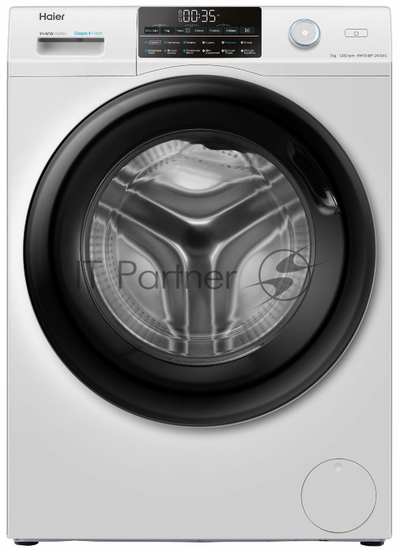 Стиральная машина Haier HW70-BP12959AE белый, загрузка фронтальная, 7кг, 1200 об/мин, A+++