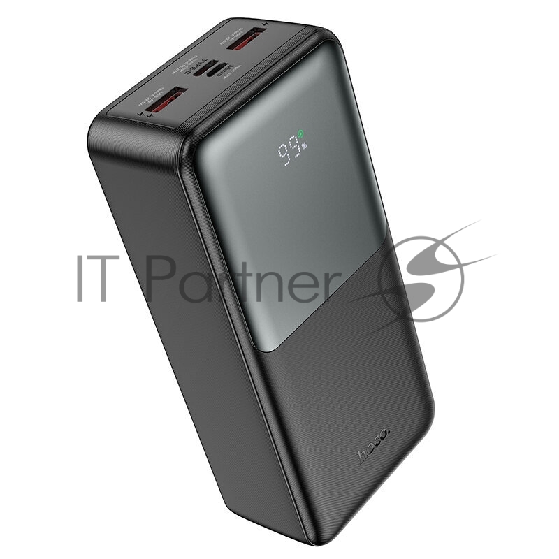 Внешний аккумулятор Powerbank HOCO J136B Sirui, 30000mAh черный