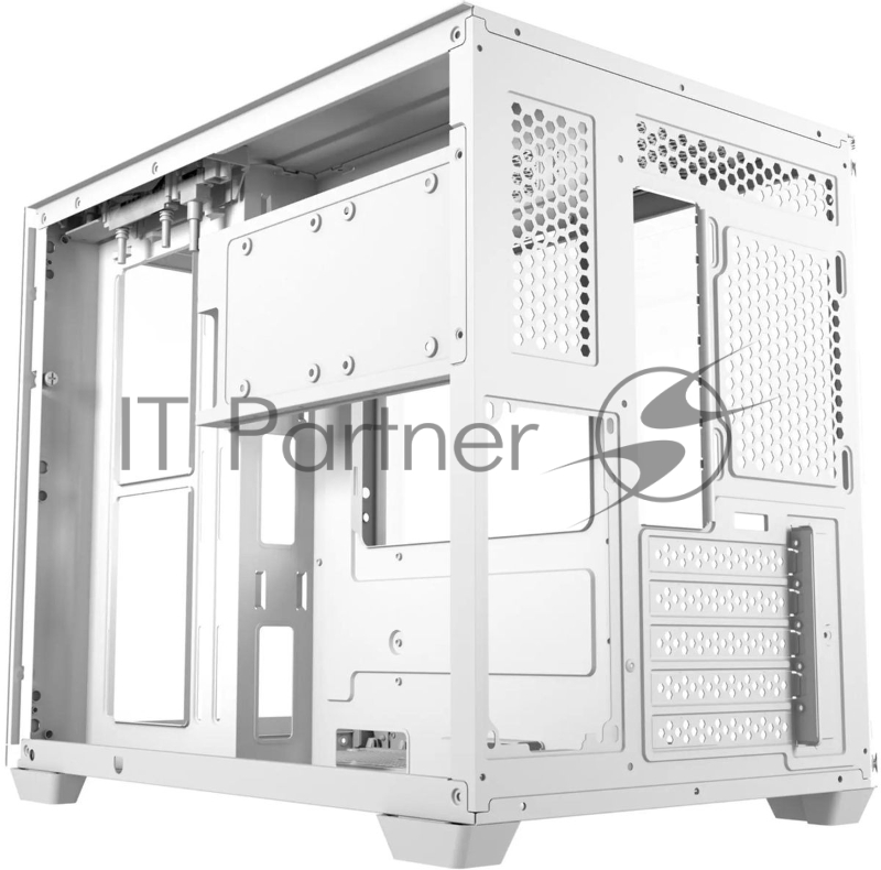 Корпус Bloody BD-CC108 белый без БП mATX 9x120mm 2xUSB3.0 audio bott PSU