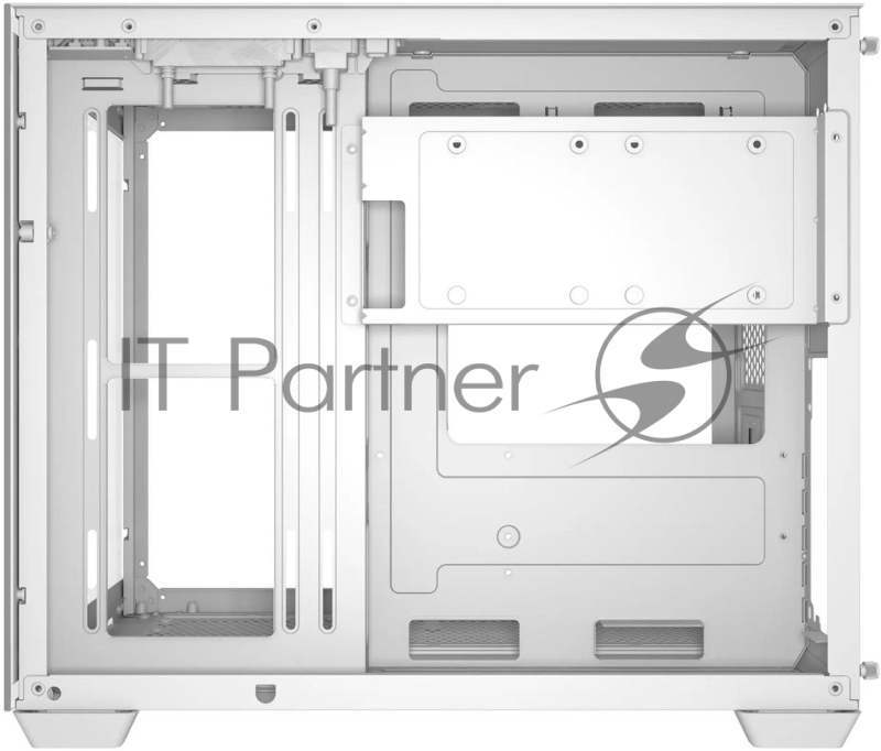 Корпус Bloody BD-CC108 белый без БП mATX 9x120mm 2xUSB3.0 audio bott PSU