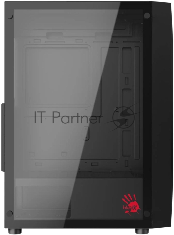 Корпус Bloody BD-CC106 черный без БП ATX 8x120mm 1xUSB2.0 1xUSB3.0 audio bott PSU