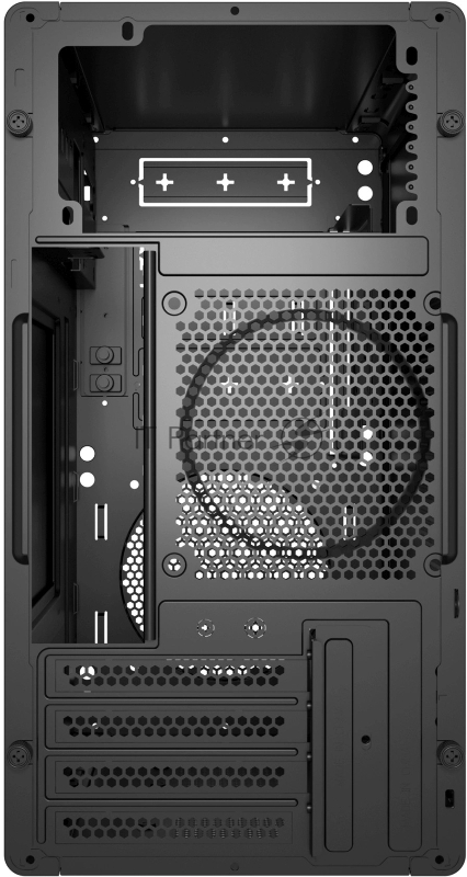 Корпус Digma DCC-MN304 черный без БП mATX 2x120mm 2xUSB2.0 1xUSB3.0 audio