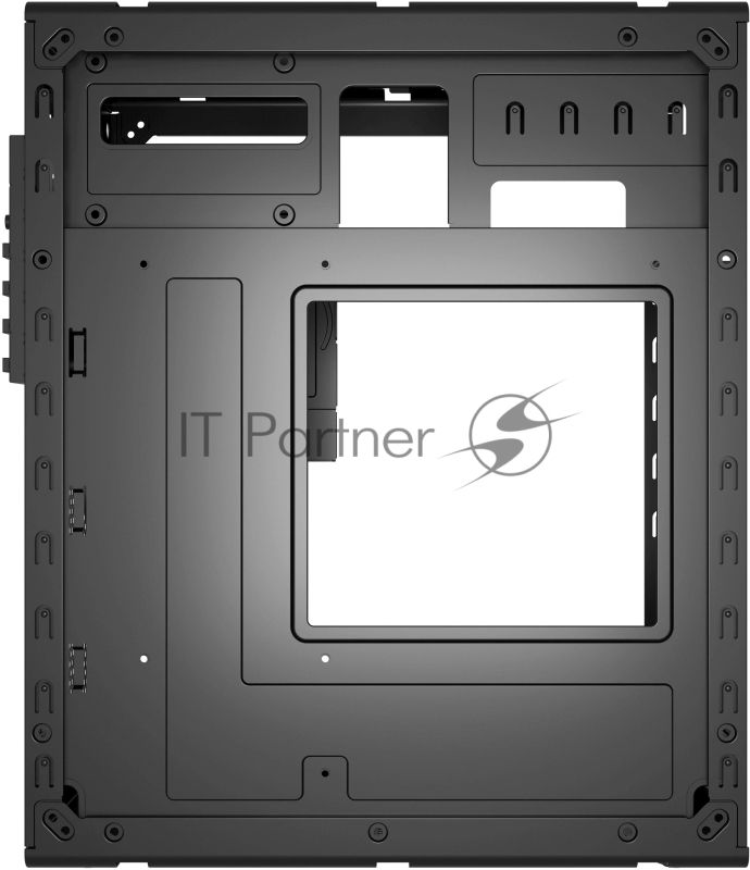 Корпус Digma DCC-MN304 черный без БП mATX 2x120mm 2xUSB2.0 1xUSB3.0 audio