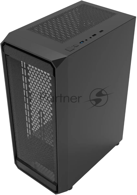 Корпус Bloody BD-CC114 черный без БП ATX 8x120mm 1xUSB2.0 1xUSB3.0 audio bott PSU