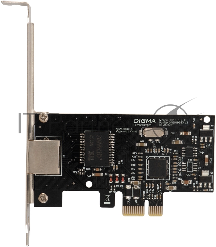 Сетевая карта Gigabit Ethernet Digma DPE101G-TX DPE101G-TX V2 PCI Express