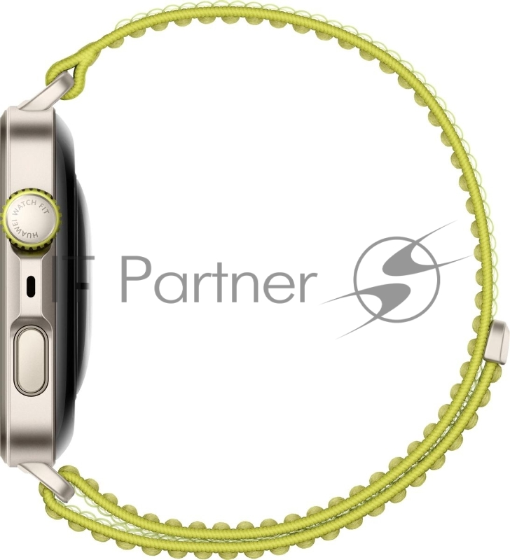 Смарт-часы Huawei Watch Fit 4 Pro Seiya-B29W, 1.82, зеленый/серебристый