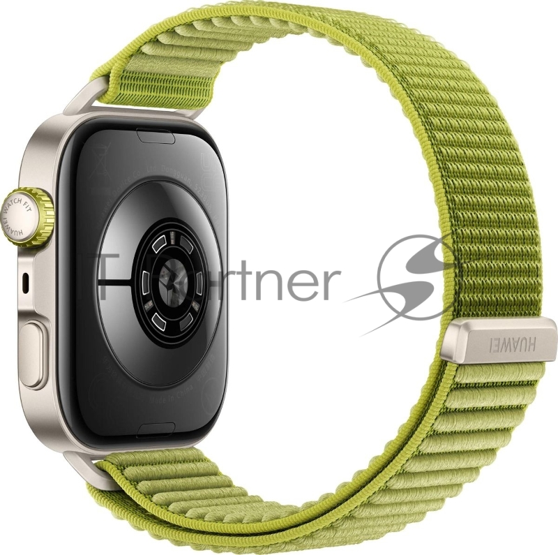 Смарт-часы Huawei Watch Fit 4 Pro Seiya-B29W, 1.82, зеленый/серебристый