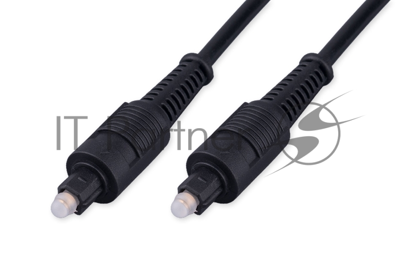 Кабель оптический Cablexpert CC-OPT-3M-N, Toslink 2xODT M/M, 3м, черный, пакет