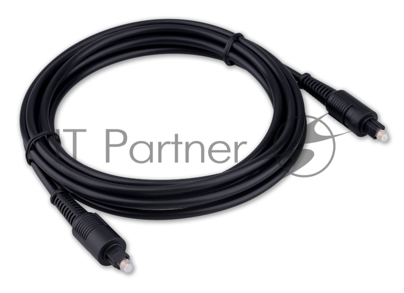 Кабель оптический Cablexpert CC-OPT-3M-N, Toslink 2xODT M/M, 3м, черный, пакет