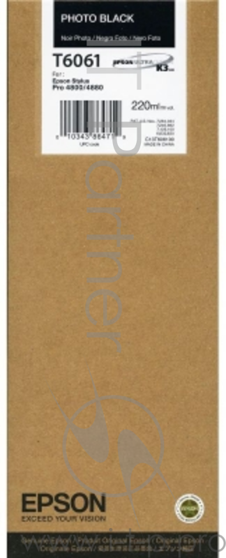 Epson I/C SP-4880 220ml Photo Black