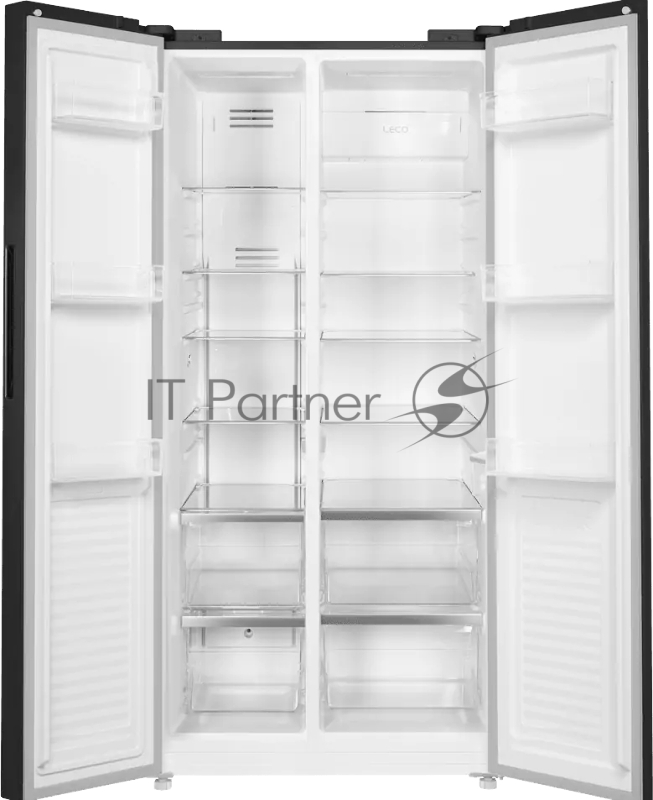 Холодильник с инвертором MAUNFELD MFF177NFB Slim Inverter