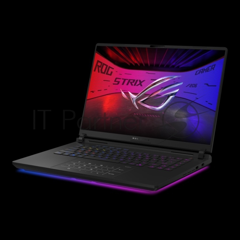 Ноутбук/ ASUS ROG Strix SCAR 16 G635LX-RW041 16(2560x1600 miniLED (матовый, 240Hz, 3ms))/Intel Core Ultra 9 275HX(2.7Ghz)/32768Mb/1024PCIS GeForce RTX 5090(24576Mb)/Cam/BT/WiFi/90WH 1y/2.8kg/Off Black/DOS + NumberPad