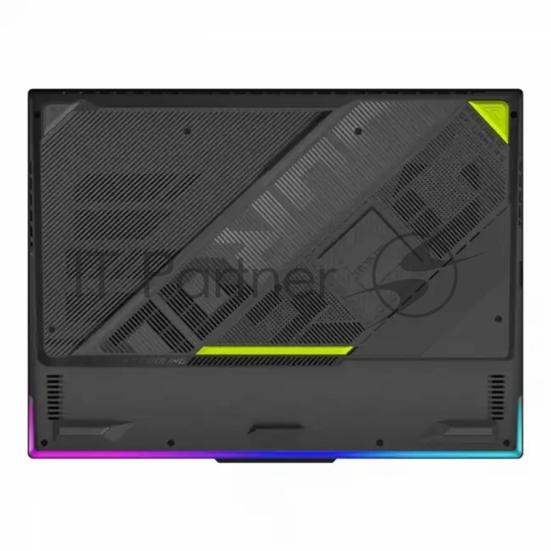 Ноутбук/ ASUS ROG Strix G16 G614FR-S5056 16(2560x1600 (матовый, 240Hz) IPS)/AMD Ryzen 9 9955HX(2.5Ghz)/16384Mb/1024PCI GeForce RTX 5070 Ti(12288Mb)/Cam/BT/WiFi/90WHr/ 1y/2.5kg/Volt Green/DOS + NumberPad
