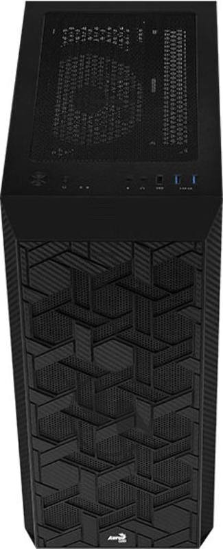 Корпус Aerocool / Formula Hive-G-BK-v2 черный без БП ATX 4x120mm 1xUSB2.0 2xUSB3.0 audio bott PSU