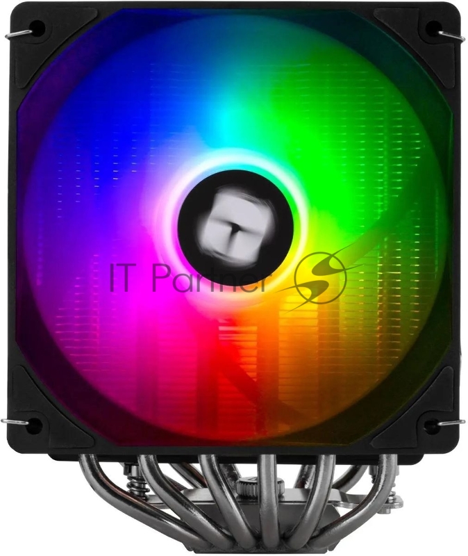 Устройство охлаждения(кулер) Thermalright Peerless Assassin 120 Digital ARGB Soc-AM5/AM4/1200/1700/1851 черный 4-pin 25.6dB Al+Cu LCD Ret (PA120-DIGITAL-BL-ARGB)