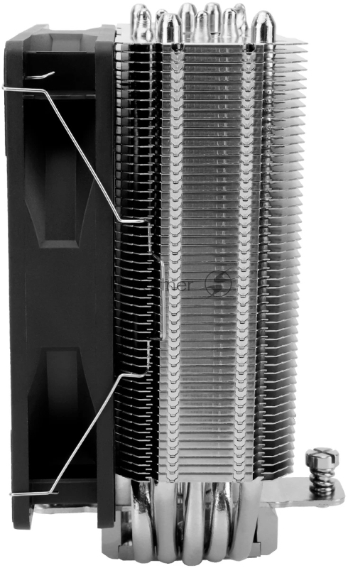 Устройство охлаждения(кулер) Thermalright TA 120 EX V2 Soc-AM5/AM4/1151/1200/2066/201 серебристый/черный 4-pin 27dB Al+Cu Ret (TA120-EX-V2)