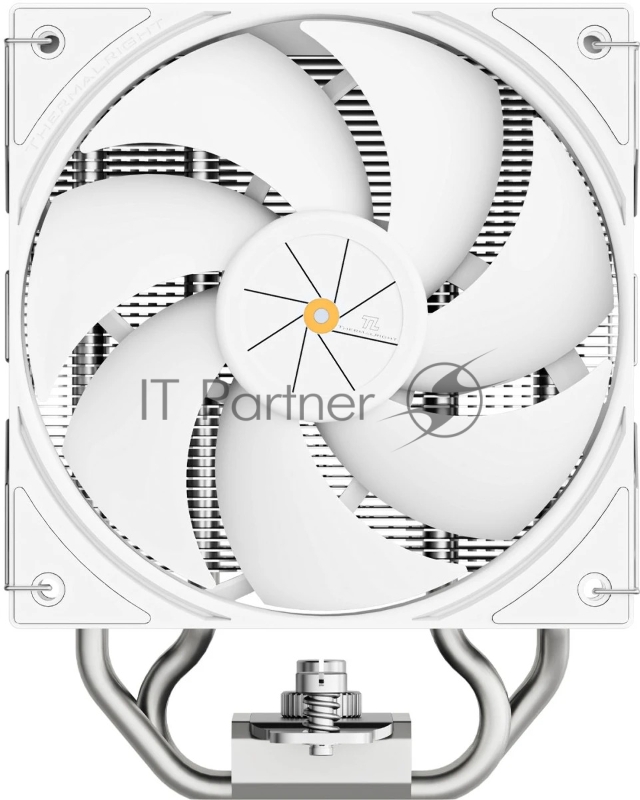Устройство охлаждения(кулер) Thermalright Assassin X 120 R Digital Soc-AM5/AM4/1200/1700/1851 белый 4-pin 25.6dB Al+Cu LCD Ret (AX120-R-DIGITAL-WH)
