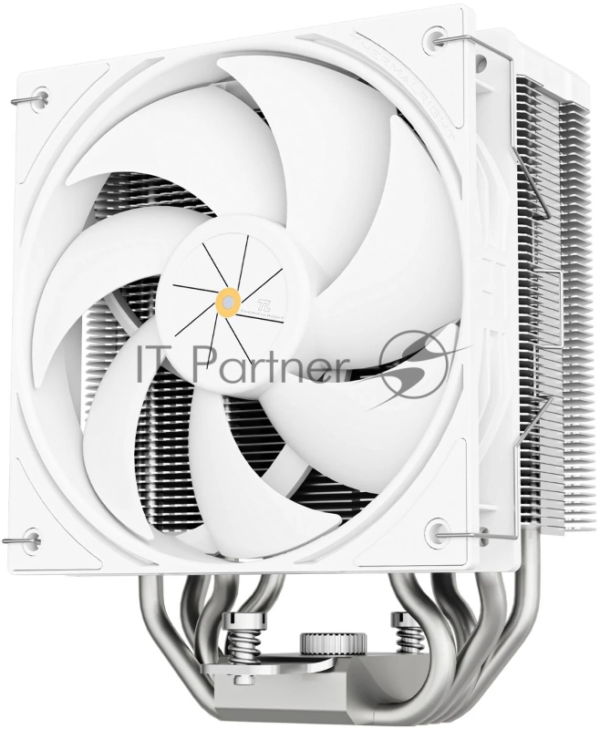 Устройство охлаждения(кулер) Thermalright Assassin X 120 R Digital Soc-AM5/AM4/1200/1700/1851 белый 4-pin 25.6dB Al+Cu LCD Ret (AX120-R-DIGITAL-WH)