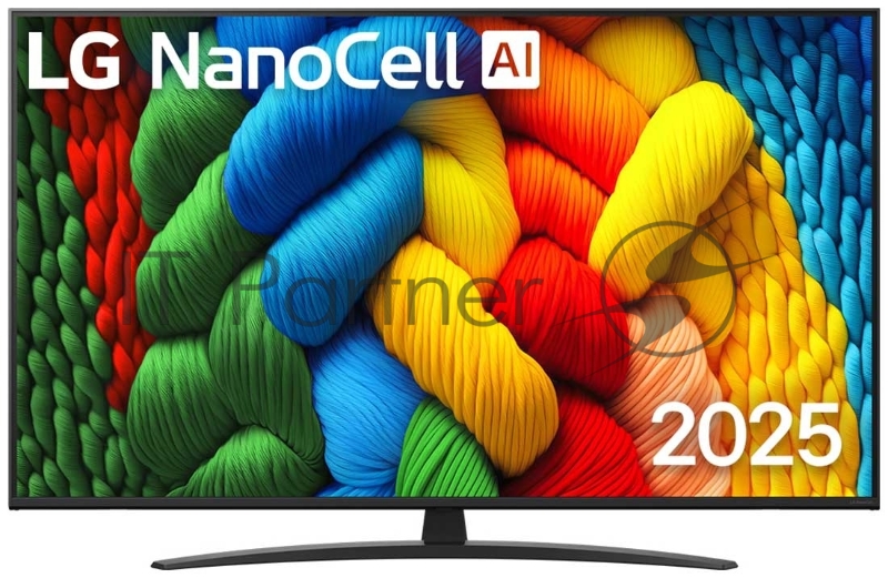 Телевизор LED 65 LG 65NANO81A6A черный