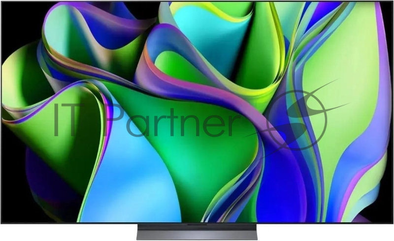 Телевизор 77 LG OLED77C5RLA, OLED, 4K Ultra HD, черный, СМАРТ ТВ, WebOS