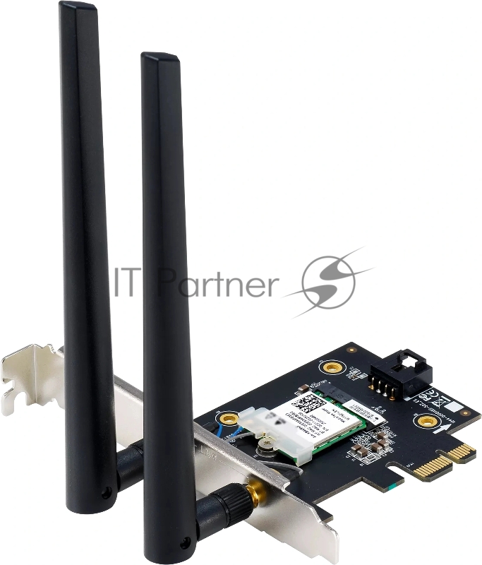 Сетевой адаптер Wi-Fi + Bluetooth Asus PCE-BE6500 BE6500 PCI Express 2ант.