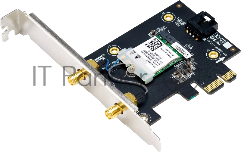 Сетевой адаптер Wi-Fi + Bluetooth Asus PCE-BE6500 BE6500 PCI Express 2ант.