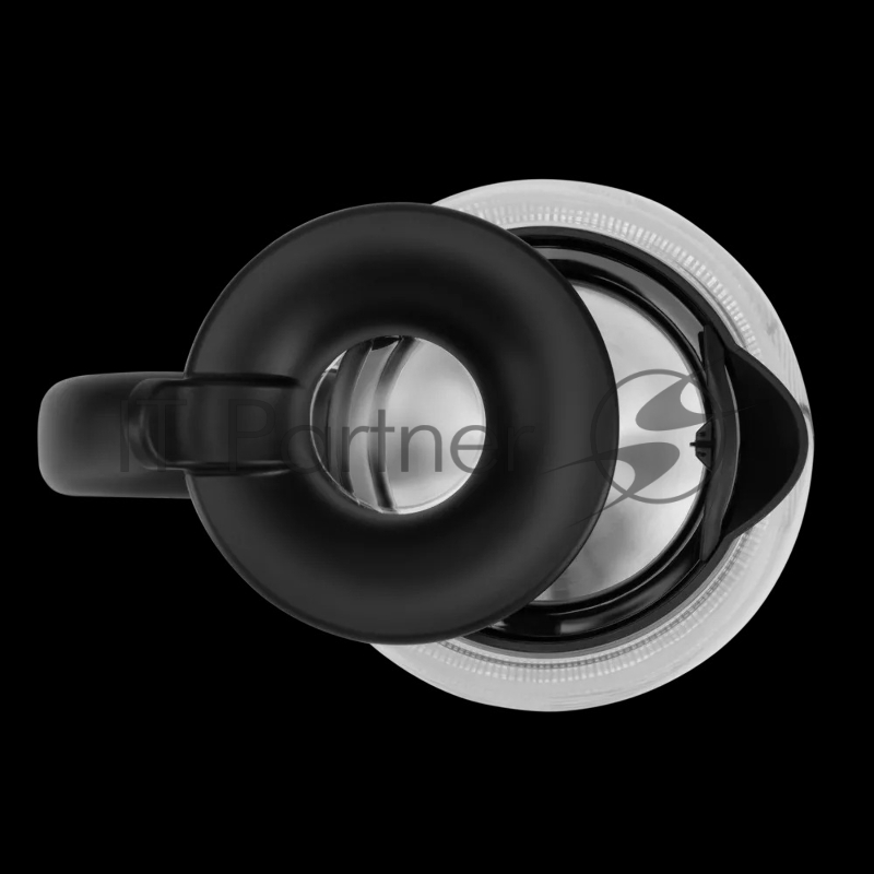 Чайник Polaris PWK-1797-СGL, 2200вт, 1,8л, стекло, черный