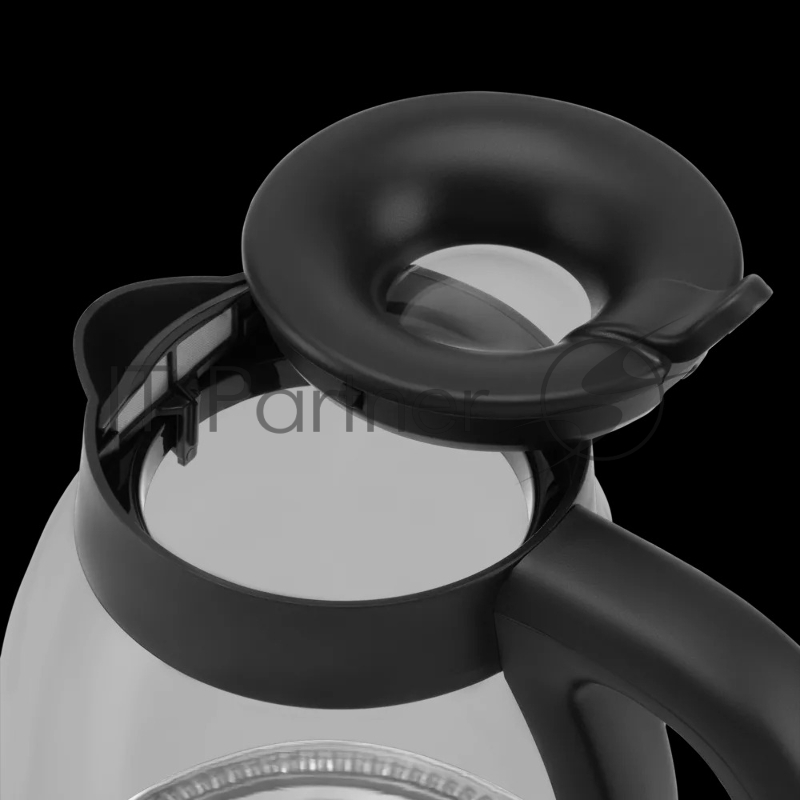 Чайник Polaris PWK-1797-СGL, 2200вт, 1,8л, стекло, черный