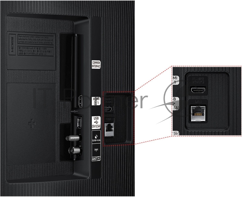 Телевизор LED Samsung 32 UE32F6000FUXRU черный FULL HD 200Hz DVB-T2 DVB-C 3D USB Smart TV