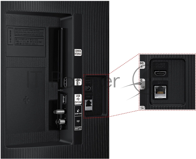 Телевизор LED Samsung 32 UE32H5000FUXRU черный FULL HD 120Hz DVB-T2 DVB-C USB (RUS)