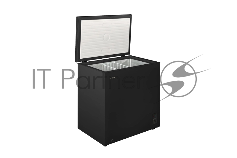 Морозильник ларь KRAFT BD(W)-230BRX черный