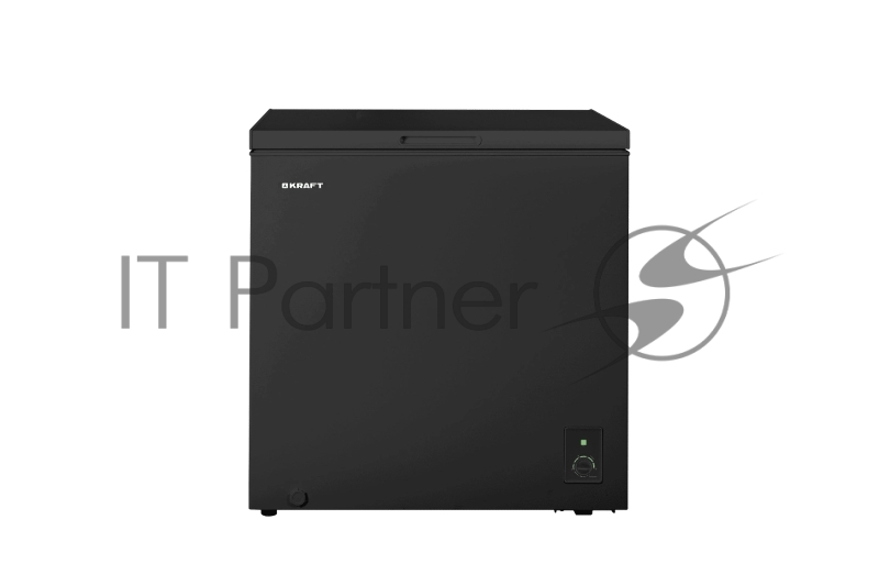 Морозильник ларь KRAFT BD(W)-230BRX черный