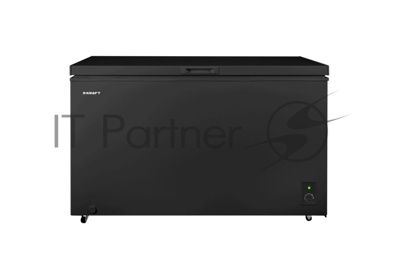 Морозильник ларь KRAFT BD(W)-460BRX черный