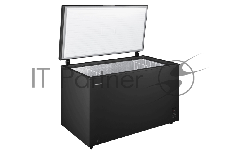 Морозильник ларь KRAFT BD(W)-460BRX черный